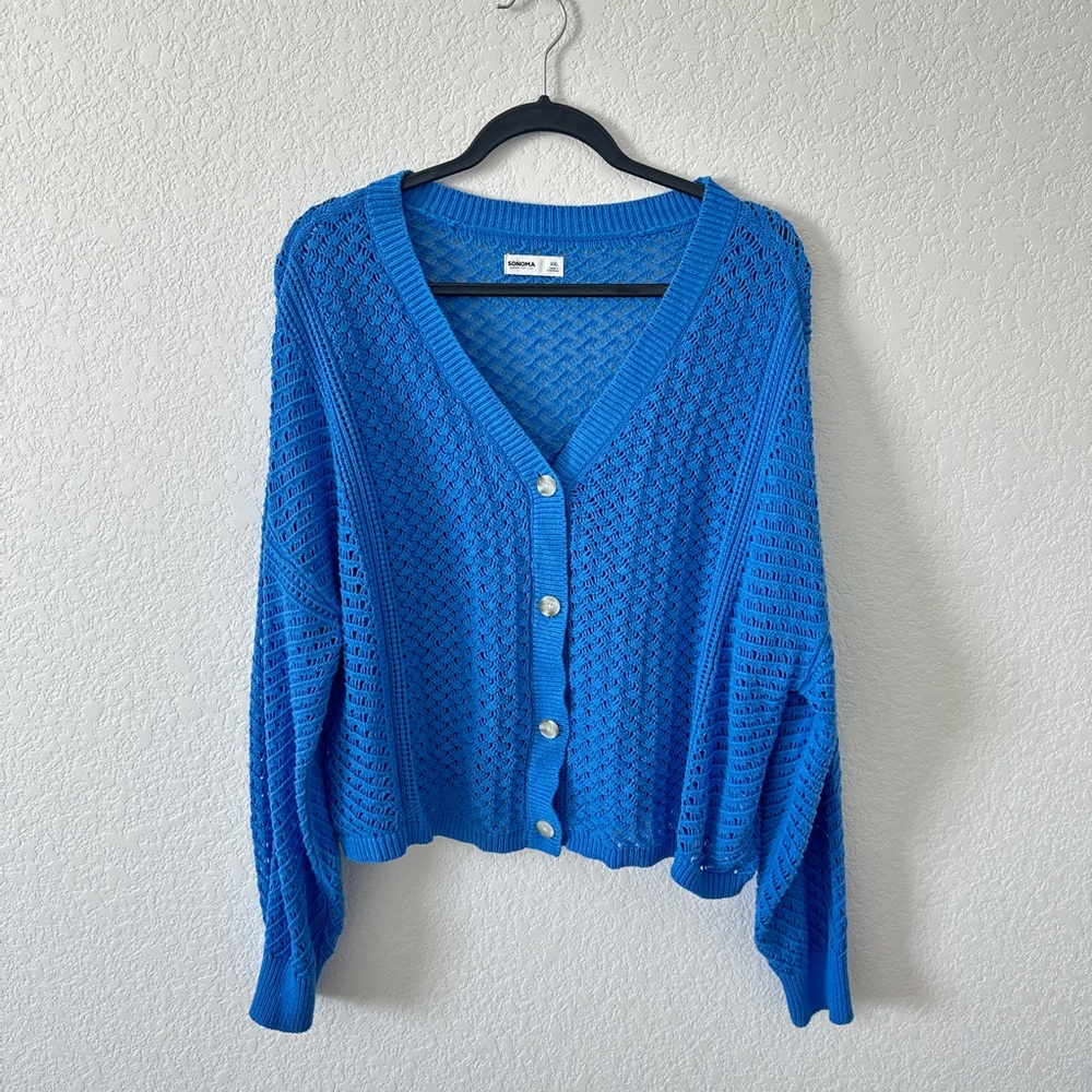 Sonoma Vibrant Blue Women's Cardigan
